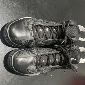 Jordan Black Patterned Sneakers